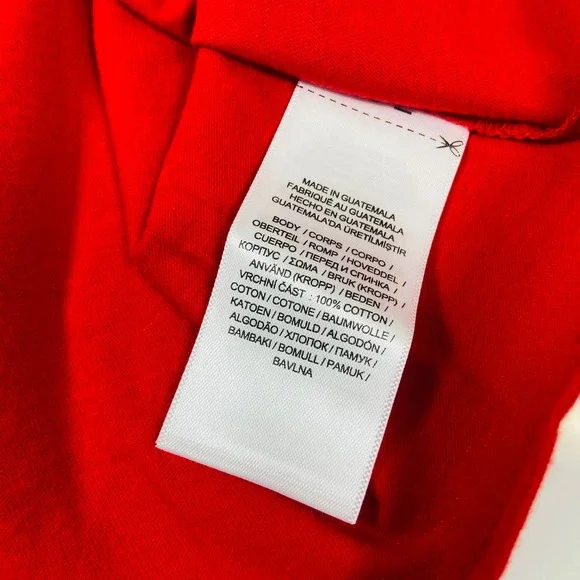 Polo Ralph Lauren Kids Size 6 Red Heart Graphic T-Shirt NEW Short Sleeve Cotton - Picture 4 of 7